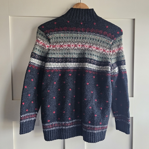 Lauren Ralph Lauren Hand Knit Wool Blend Sweater Size L READ - Picture 2 of 7